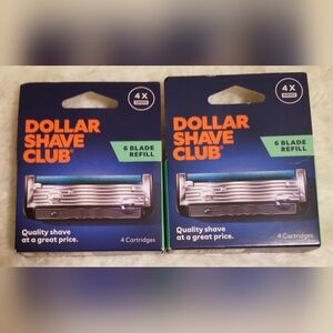 Dollar Shave Club 6-Blade Refill with 4 Cartridges
